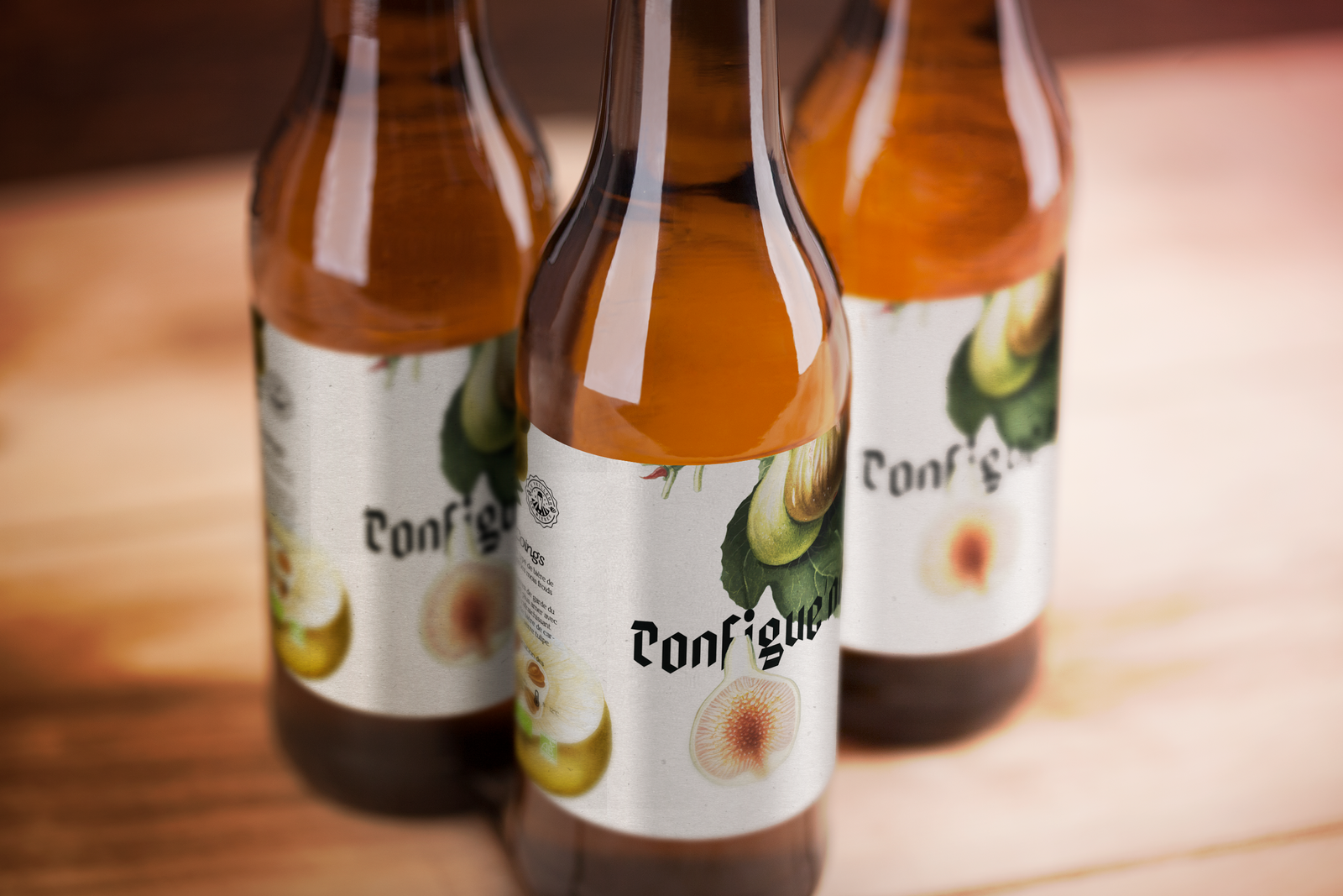Etiquette biere Configue Nee