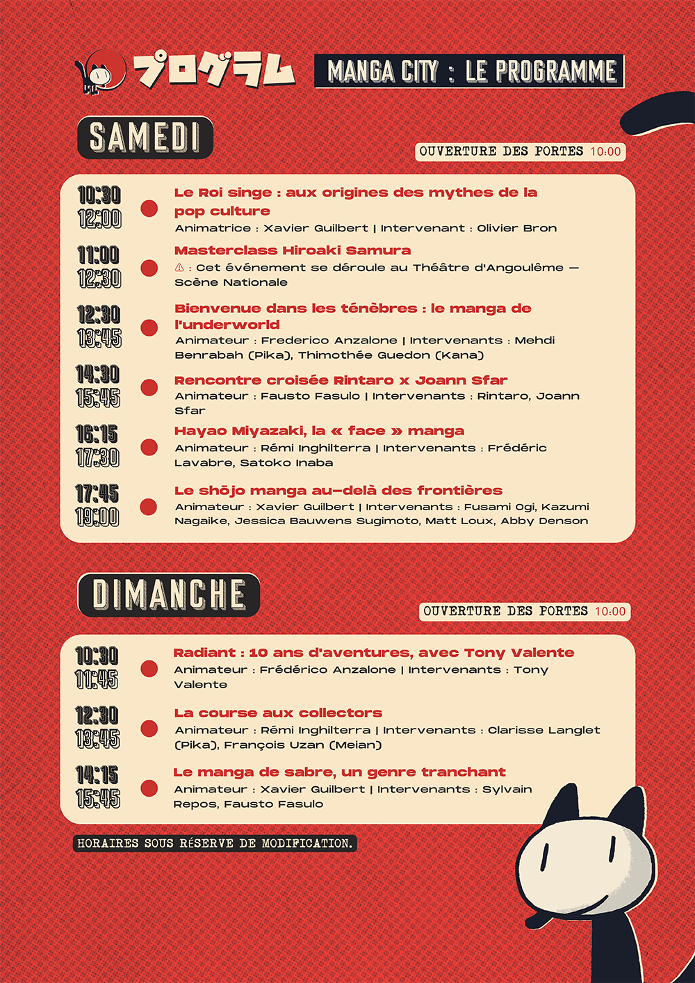 Manga City 2024 - Programmation (p.3)