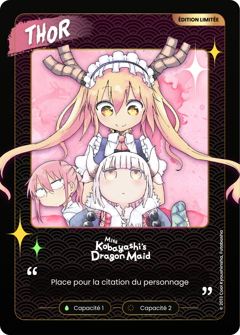Miss Kobayashi's Dragon Maid - Collector card - Recto (3)